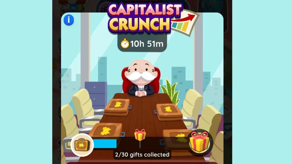 Monopoly GO Capitalist Crunch Milestones and Rewards