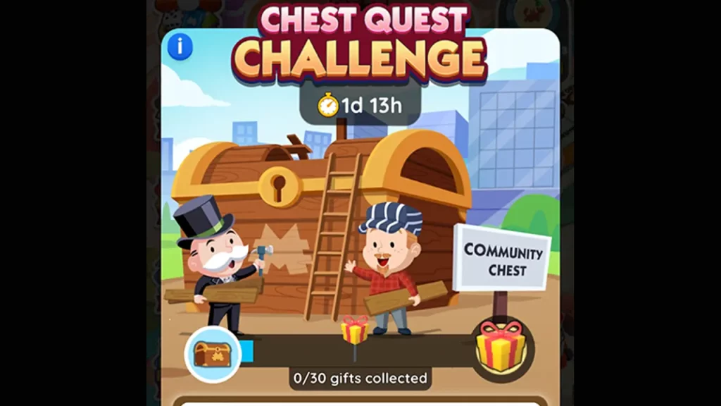 Monopoly GO Chest Quest Challenge Milestones and Rewards
