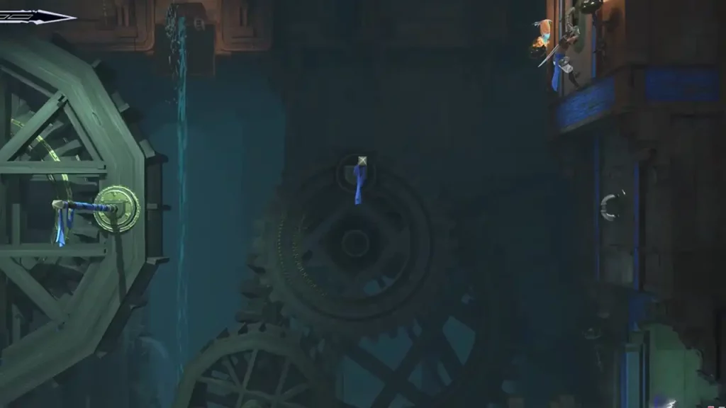 Prince of Persia The Lost Crown the Water Wheel Puzzle in Lower City