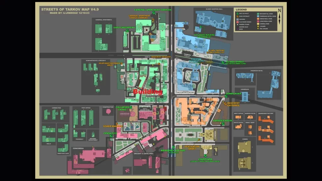 Relaxation Room Key Spawn Locations In Escape From Tarkov