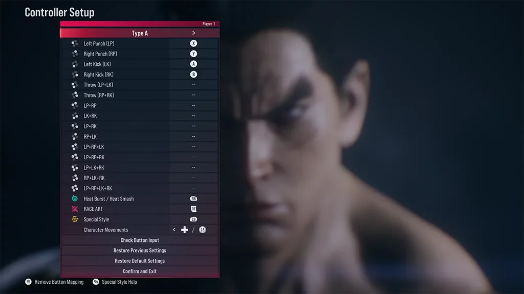 Tekken 8 Controls List