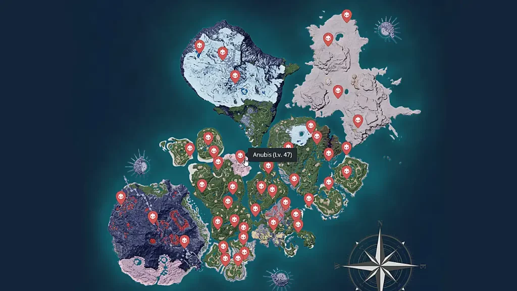 alpha pal map locations guide