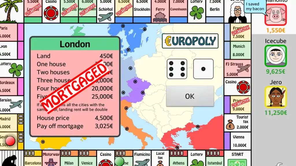 europoly games like monopoly go