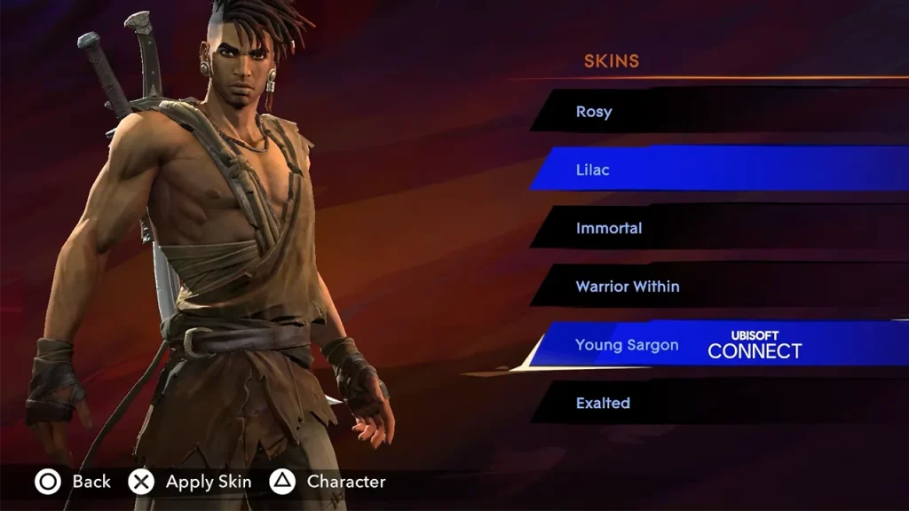 Young Sargon Skin In Prince Of Persia The Lost Crown