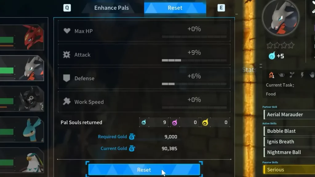 How To Refund Pal Souls In Palworld At Statue Of Power