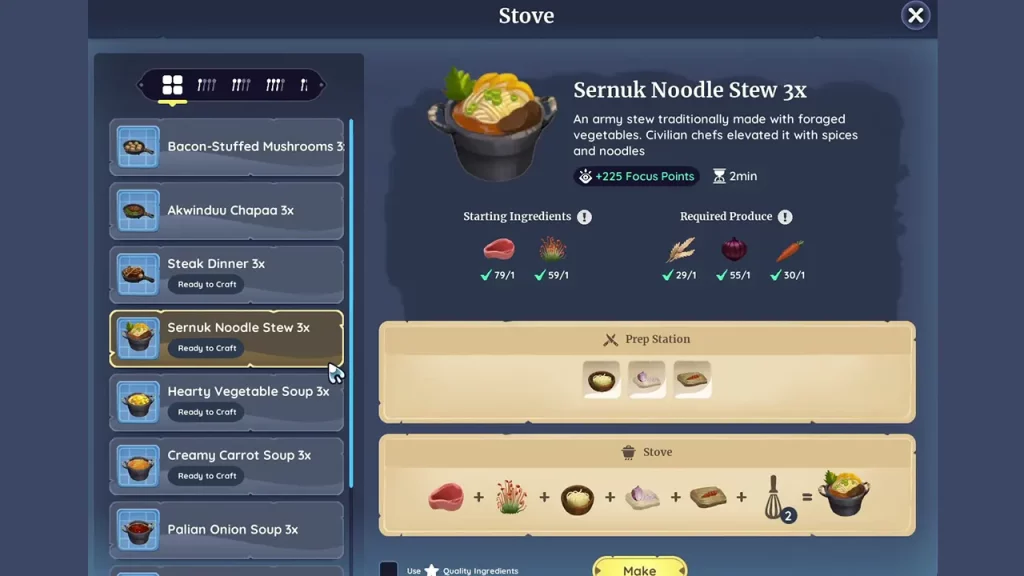 How to Get Ingredients and Make Sernuk Noodle Soup