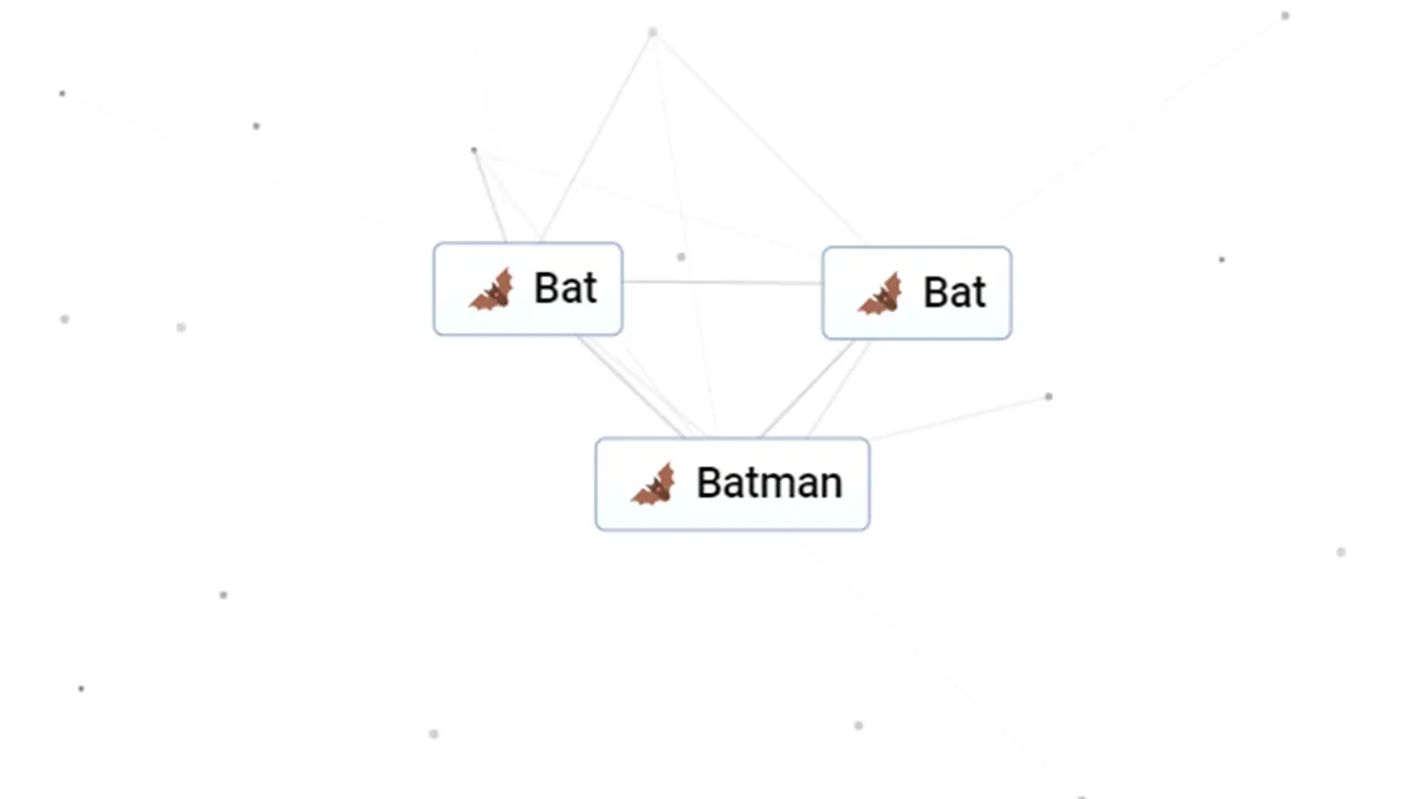 Mixing two Bats to Create Batman in Infinite Craft