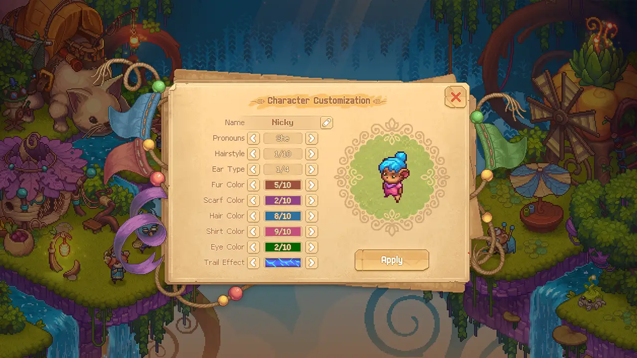 character customization in bandle tale
