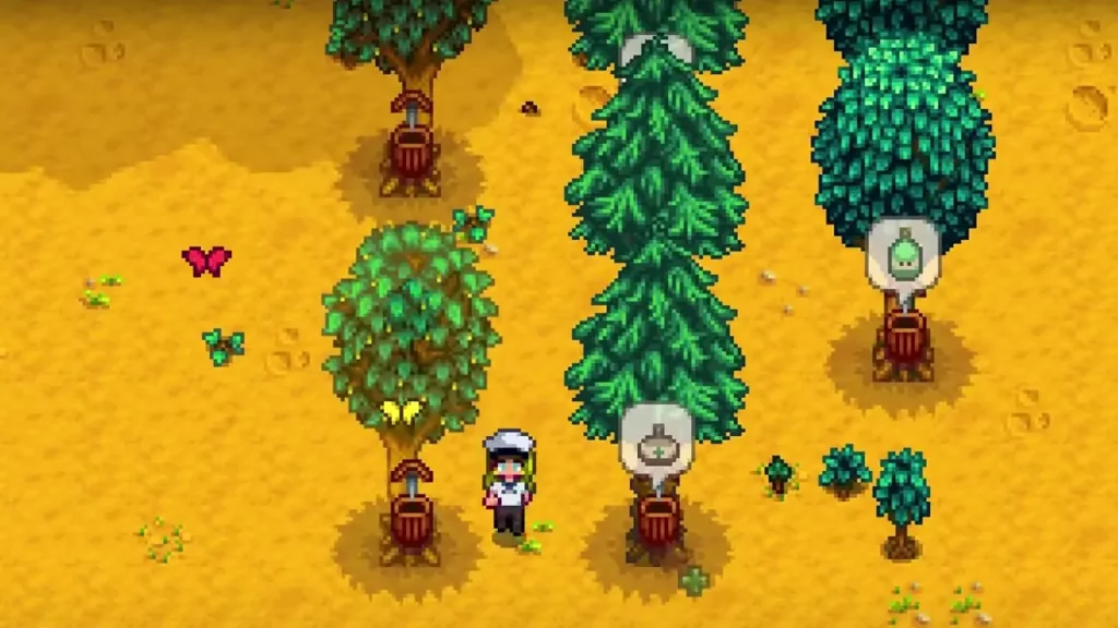 Collect Pine Tar in Stardew Valley