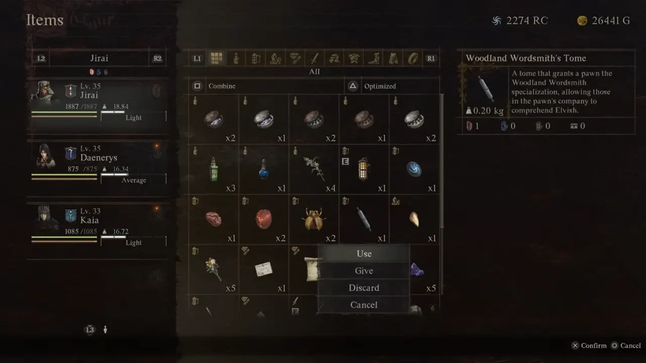 changing pawn specialization in dragon's dogma 2