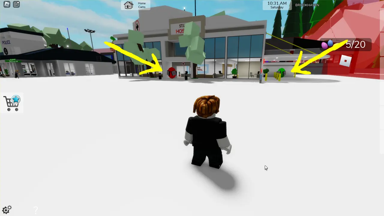 Egg Location in Brookhaven RP Roblox Egg Hunt