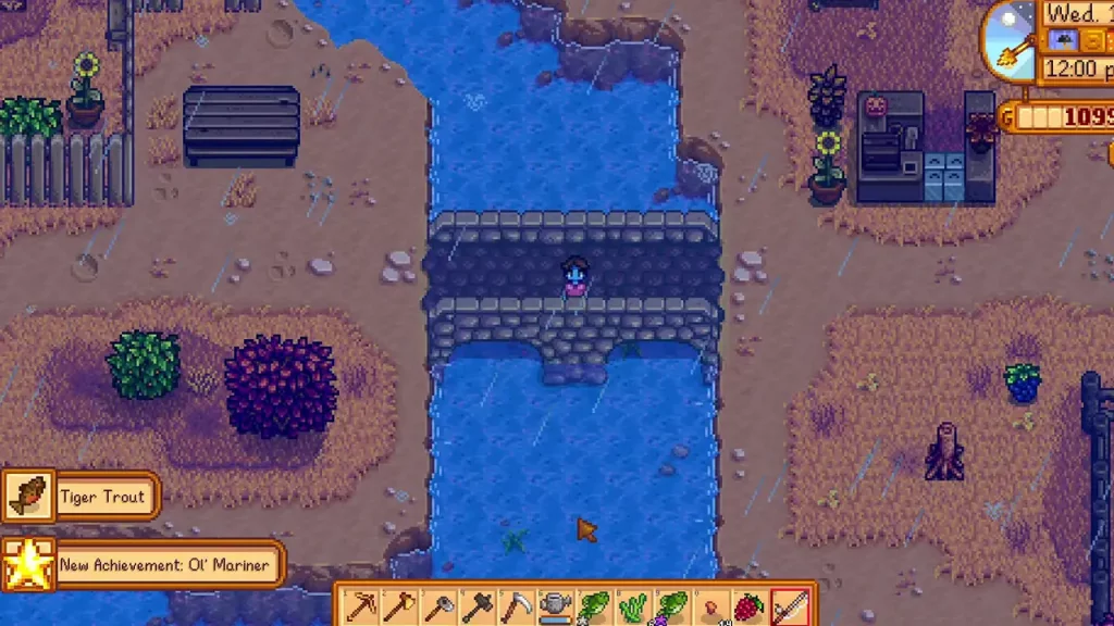 Find and Catch Tiger Trout in Stardew Valley