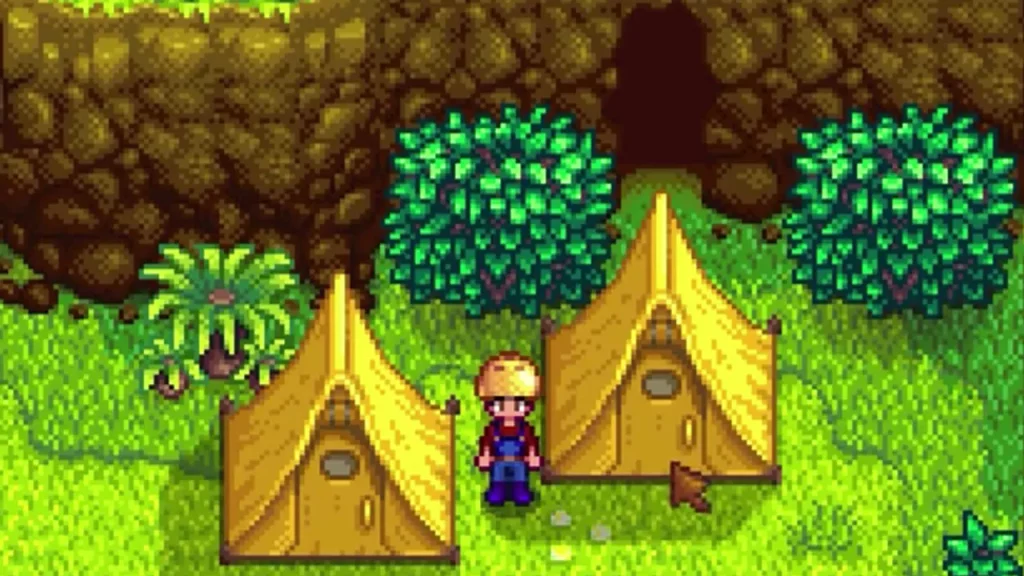 Get And Use Tent Kit In Stardew Valley
