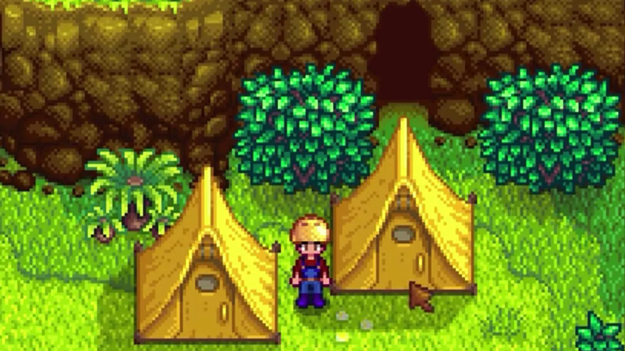 Get And Use Tent Kit In Stardew Valley
