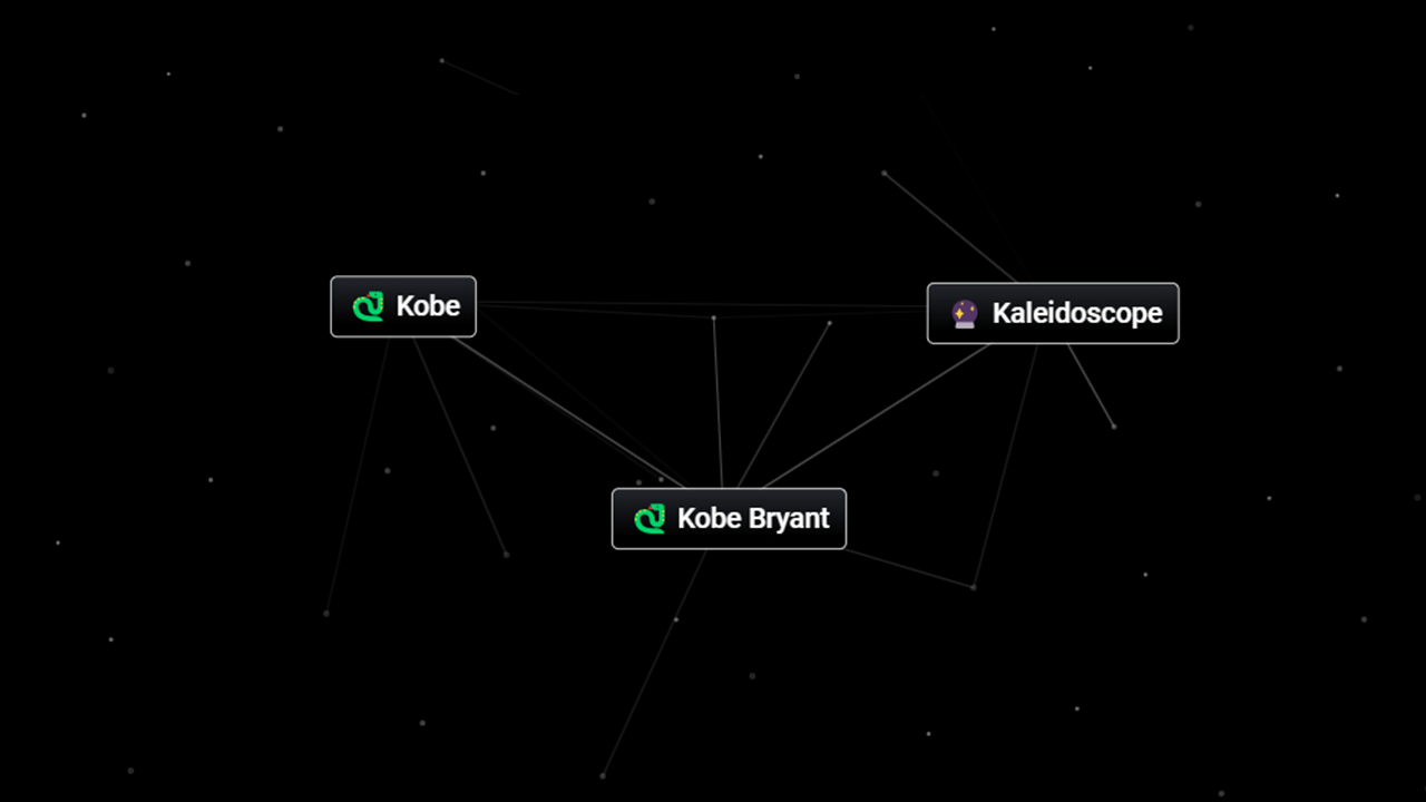 Combine Kobe and Kaleidoscope to get Kobe Bryant in Infinite Craft