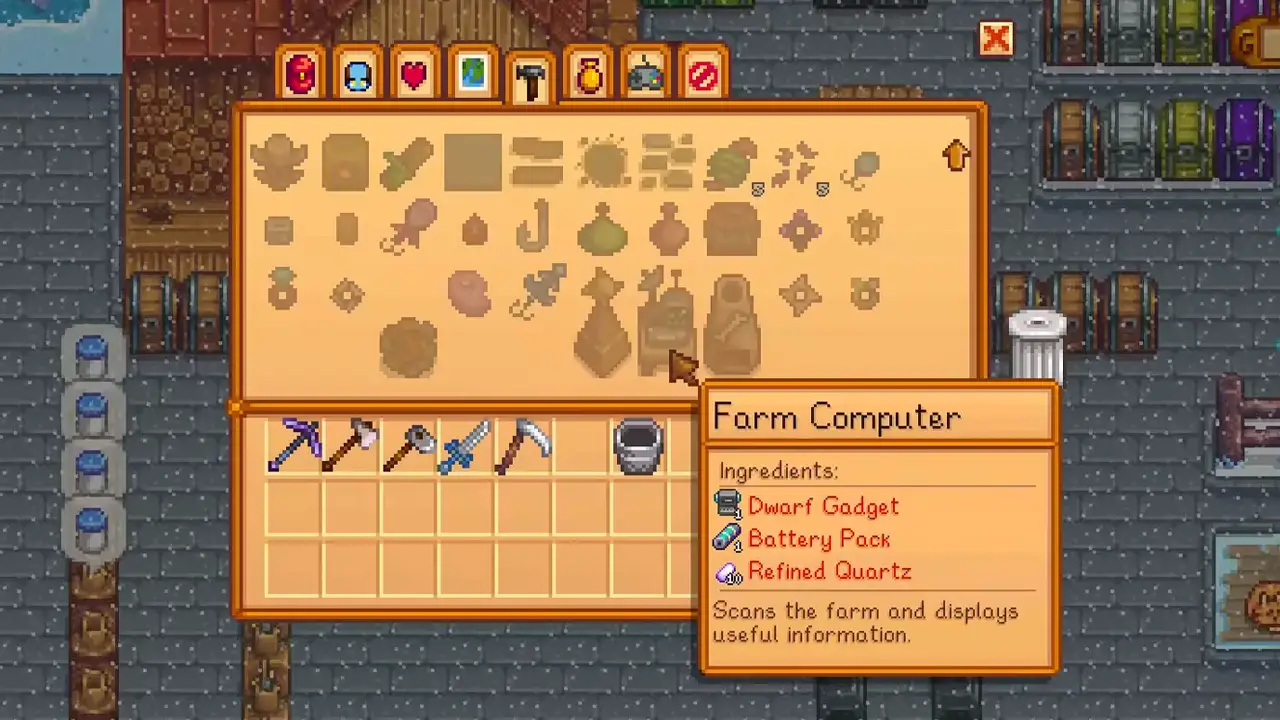 How To Unlock The Farm Computer In Stardew Valley