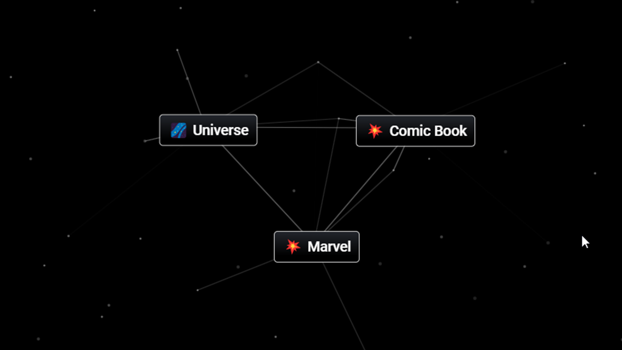 Combine Universe and Comic Book in Infinite Craft