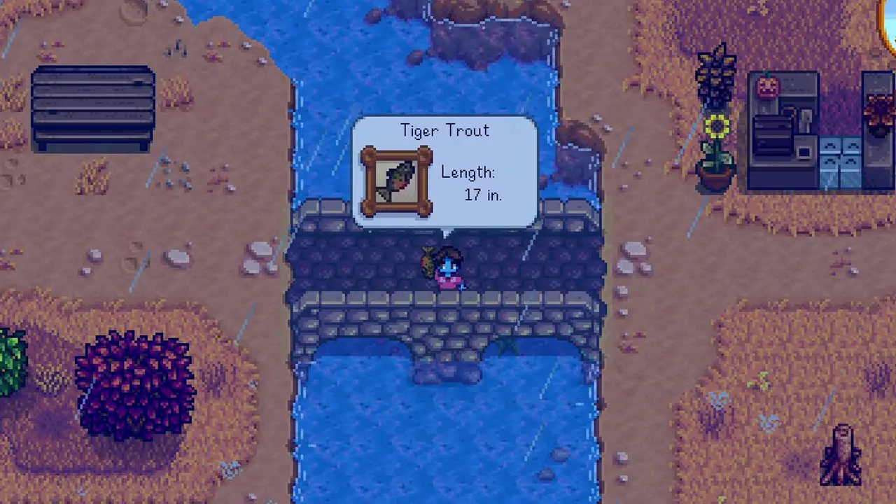 Stardew Valley Tiger Trout Fishing Guide