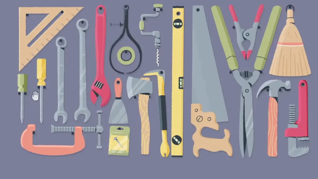 arranging tools