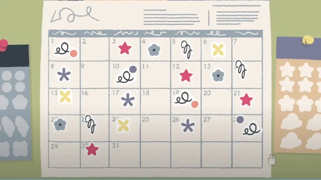 calendar puzzle