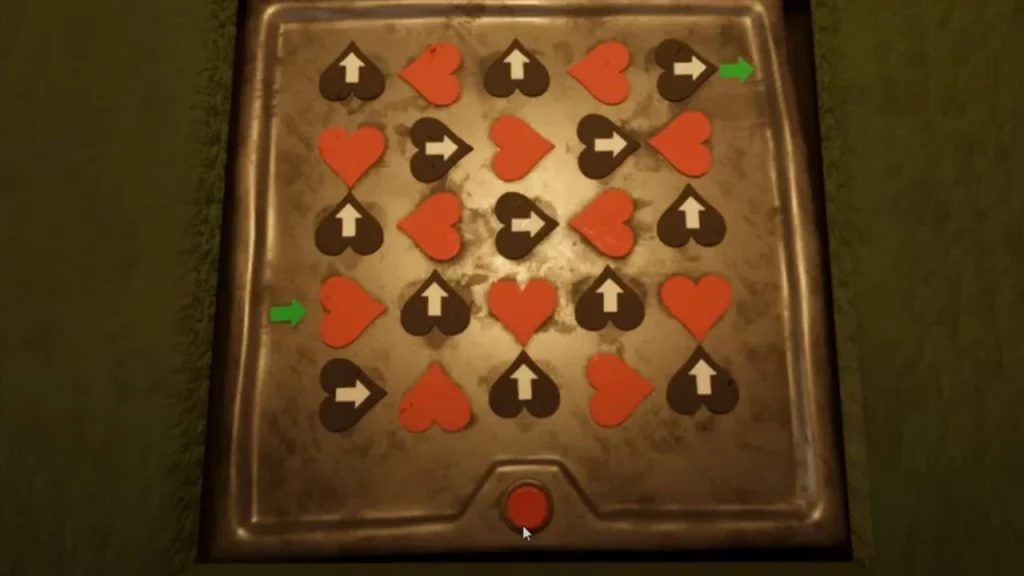 heart arrows puzzle solution trace
