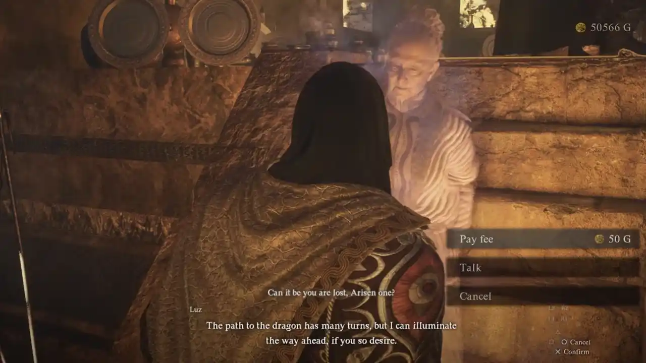 Interact with Luz to unlock Trickster Vocation in Dragon's Dogma 2