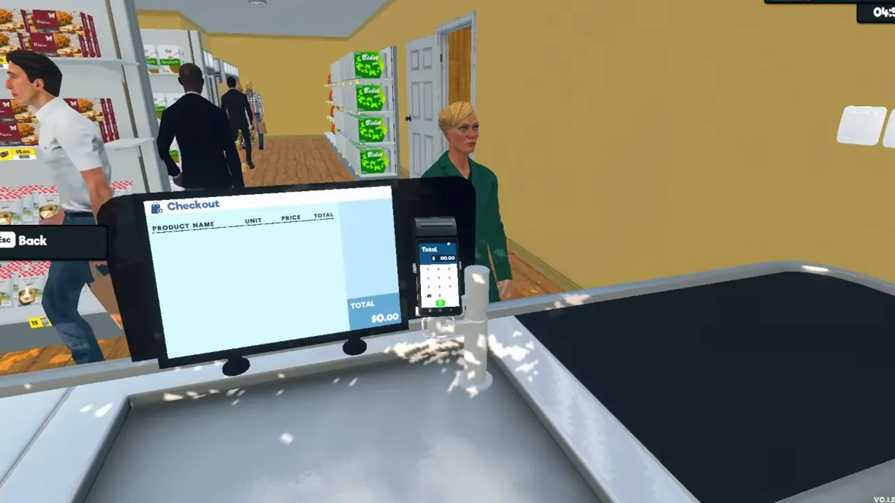get more customers in Supermarket Simulator