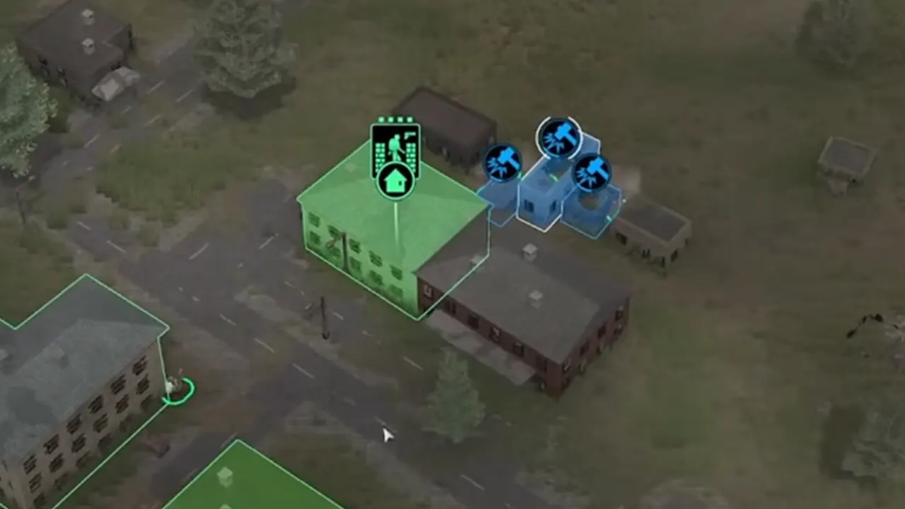 how to deconstruct buildings in Infection Free Zone