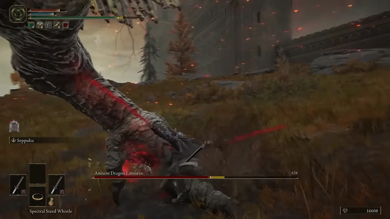 How To Apply Seppuku Buff On Both Weapons In Elden Ring