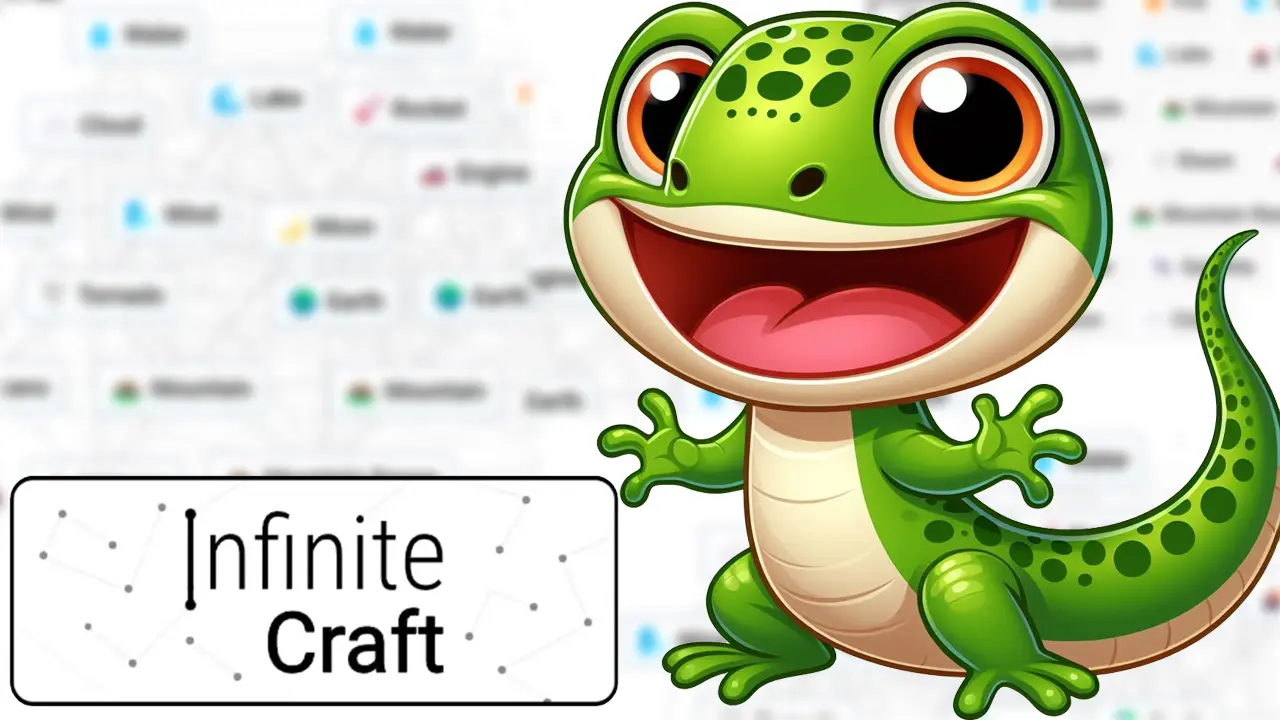 Infinite Craft: как сделать ящерицу