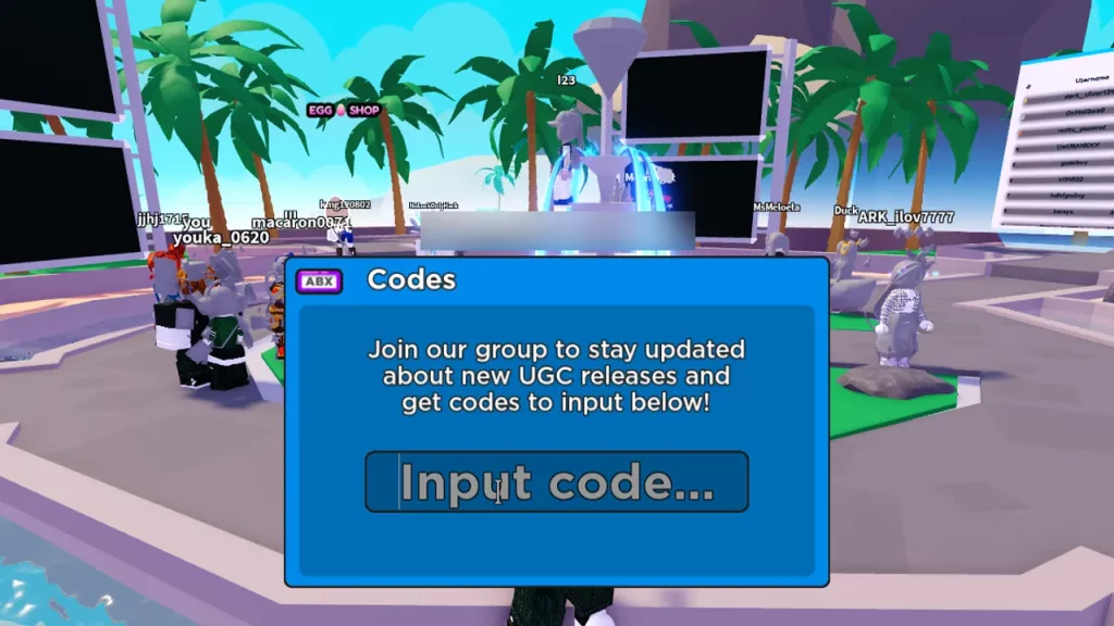 Comment utiliser Tap pour des codes UGC dans Roblox