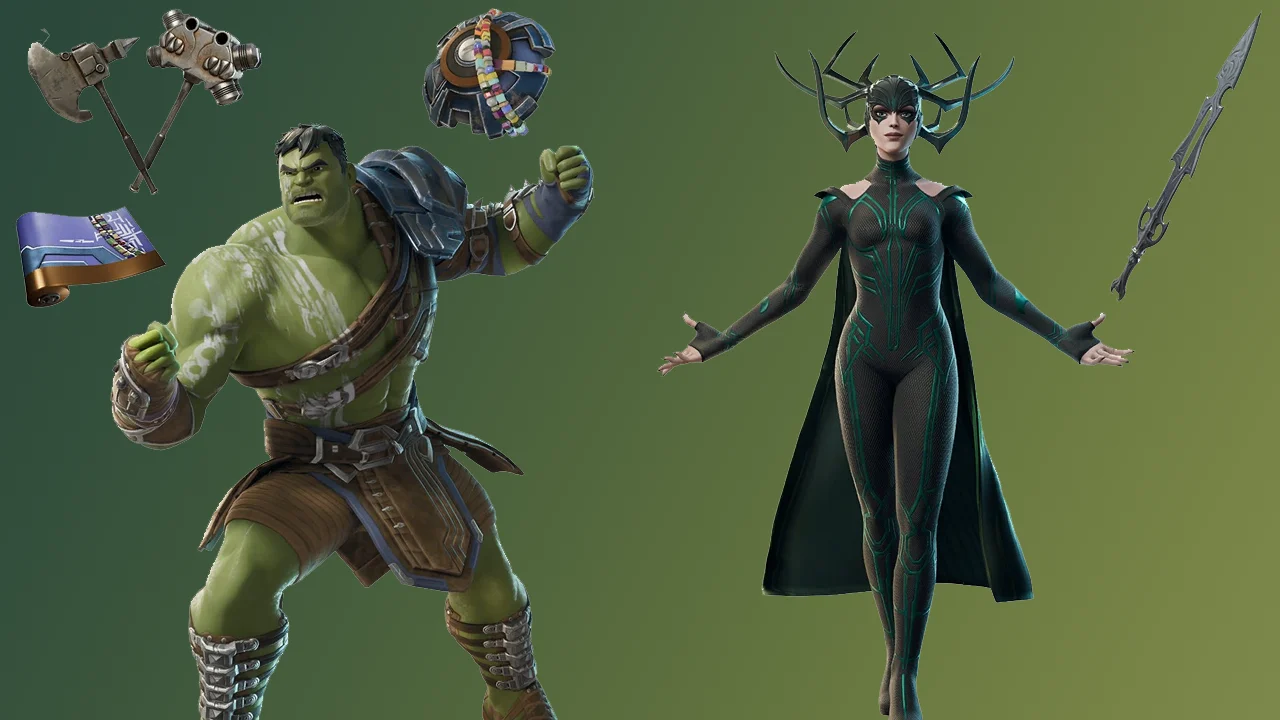 Hulk And Hela To Join Fortnite As New Marvel Skins