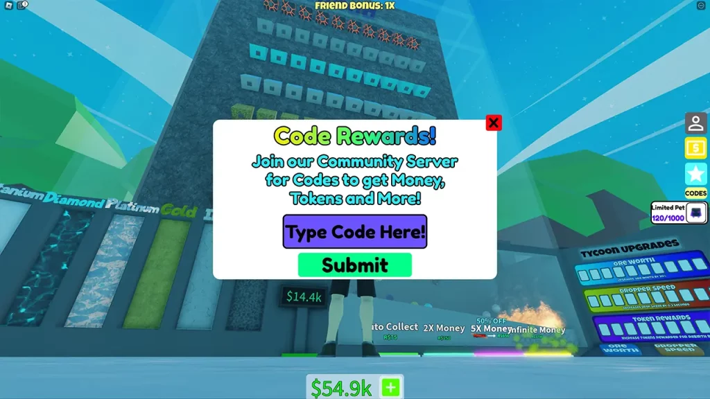 Idle Miner Tycoon Codes
