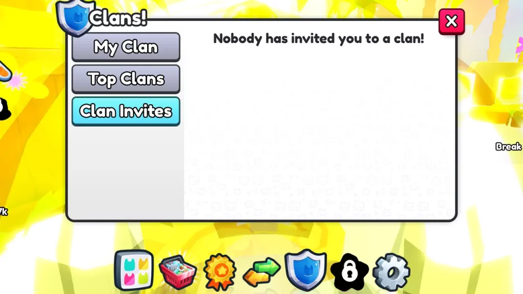 Join a Clan in Pet Simulator 99