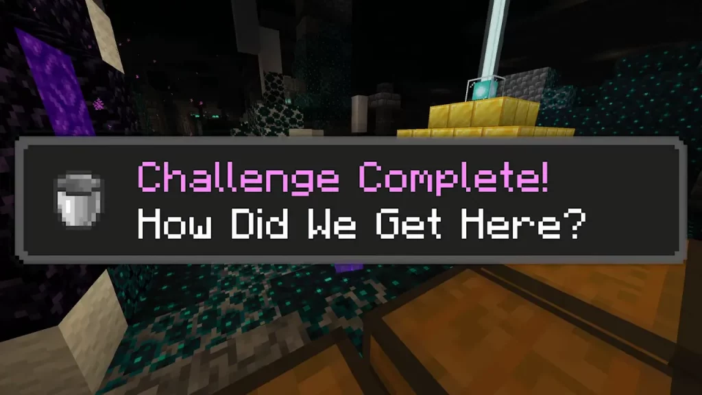 Minecraft How Did We Get Here Advancement Guide