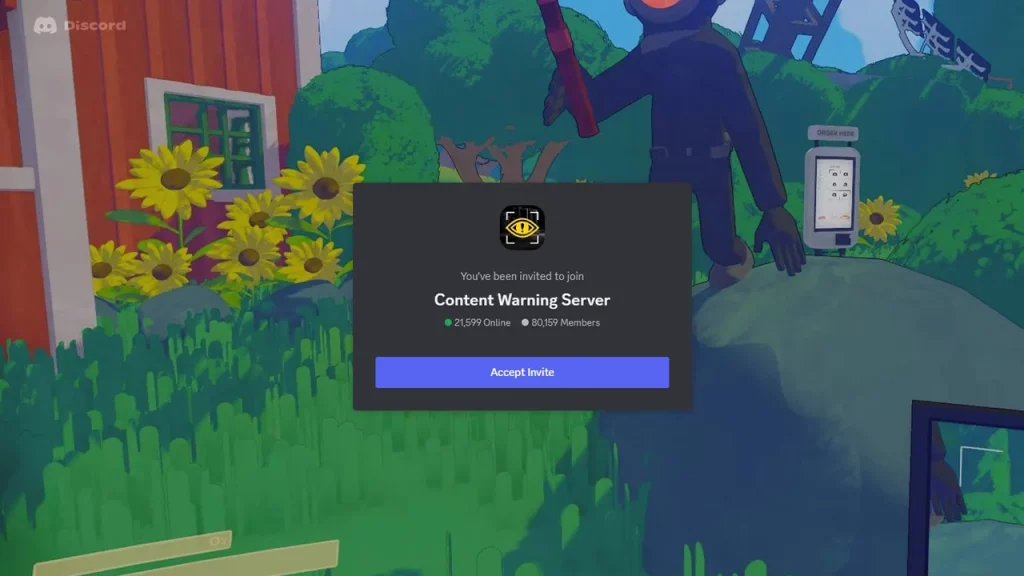 content warning game discord server link