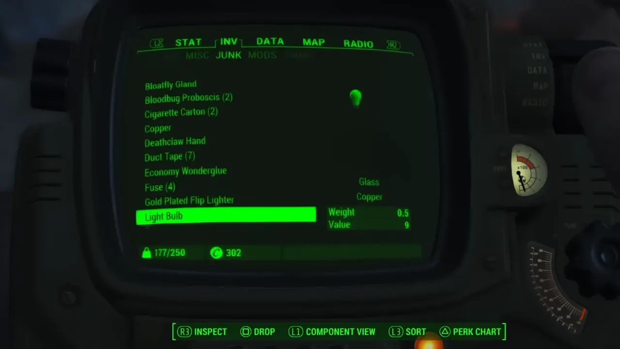 how to break down junk in fallout 4
