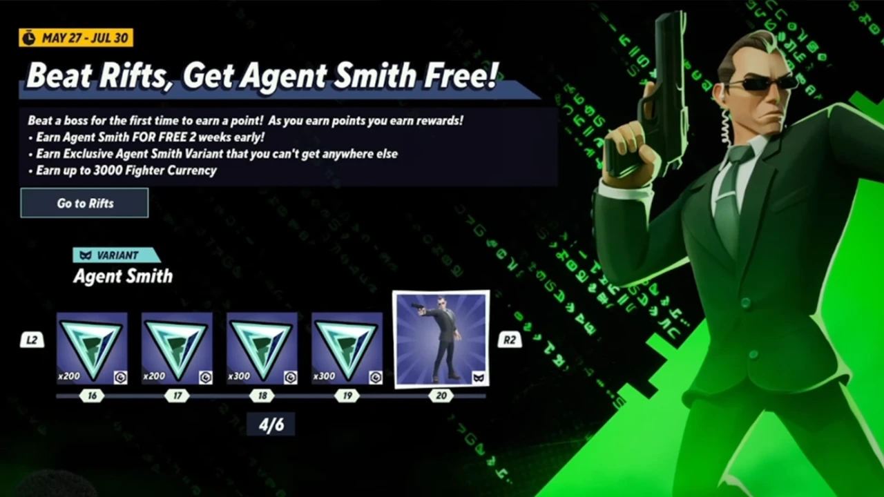 unlocking Agent Smith in Multiversus 