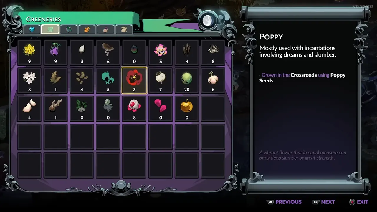 Hades 2 How To Get Poppy And Its Uses