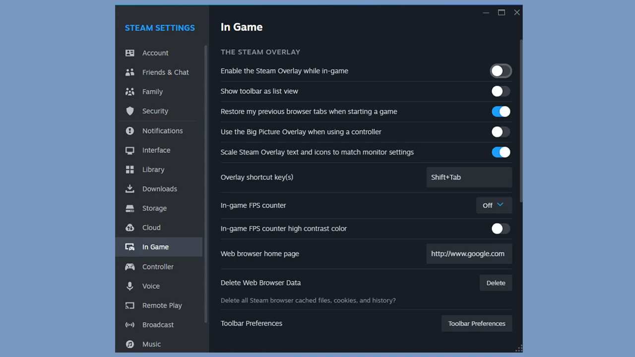 How To Disable Steam Overlay