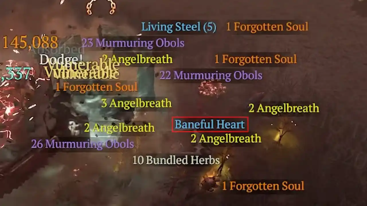 How To Get Baneful Hearts In Diablo 4