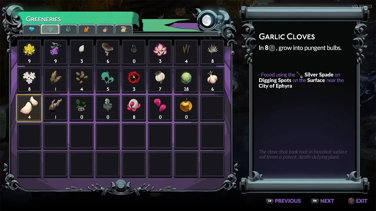 How To Get Garlic In Hades 2 By Growing Them From Cloves
