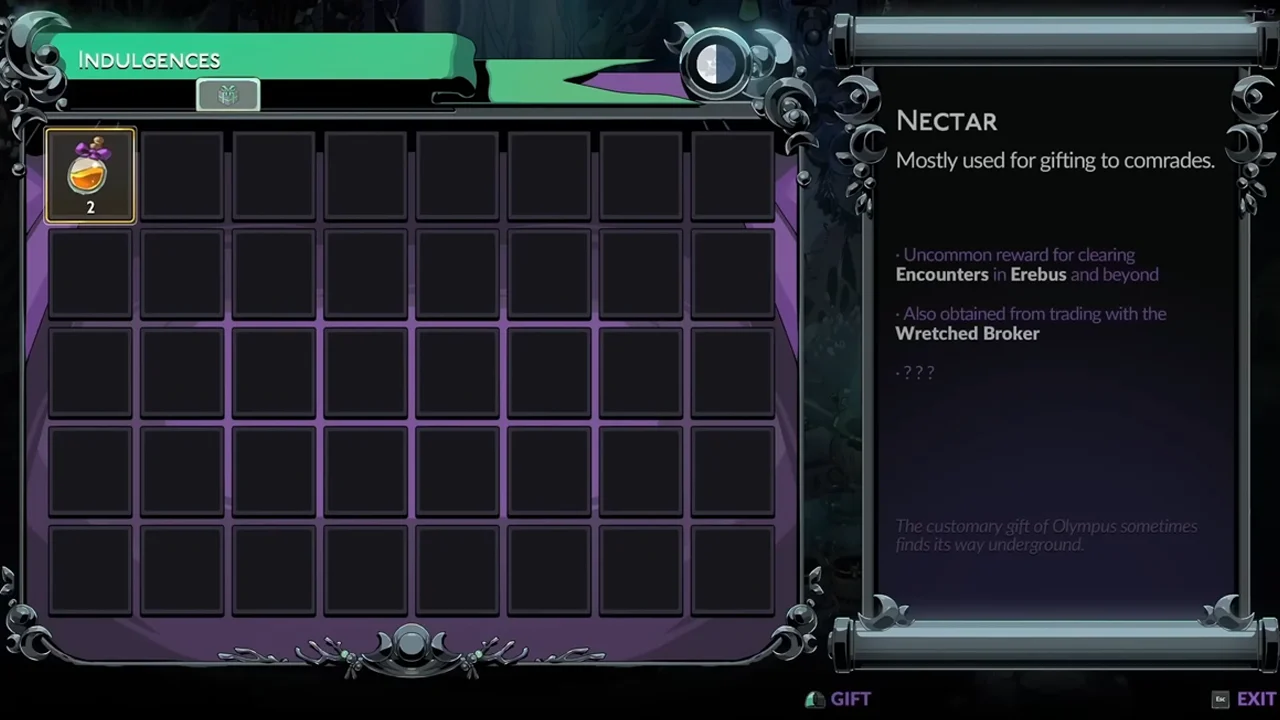 How To Get Nectar In Hades 2