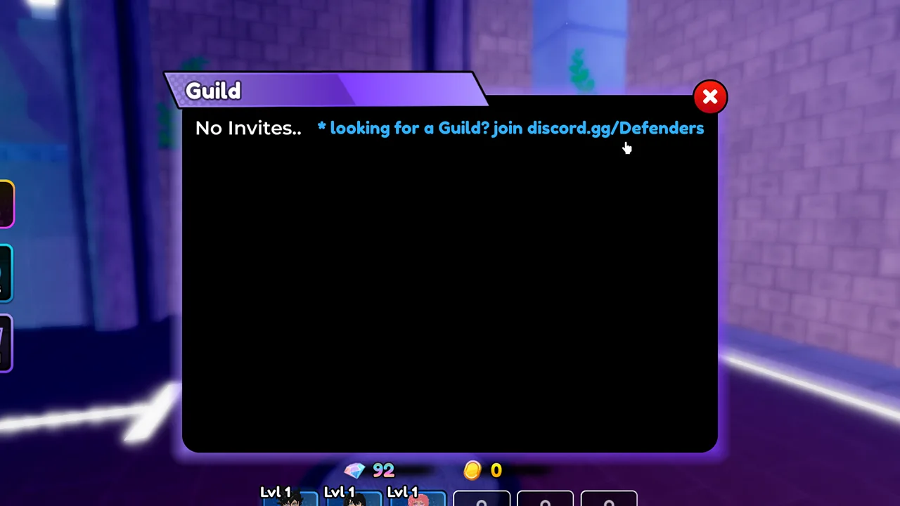 How To Join A Guild In Anime Defenders
