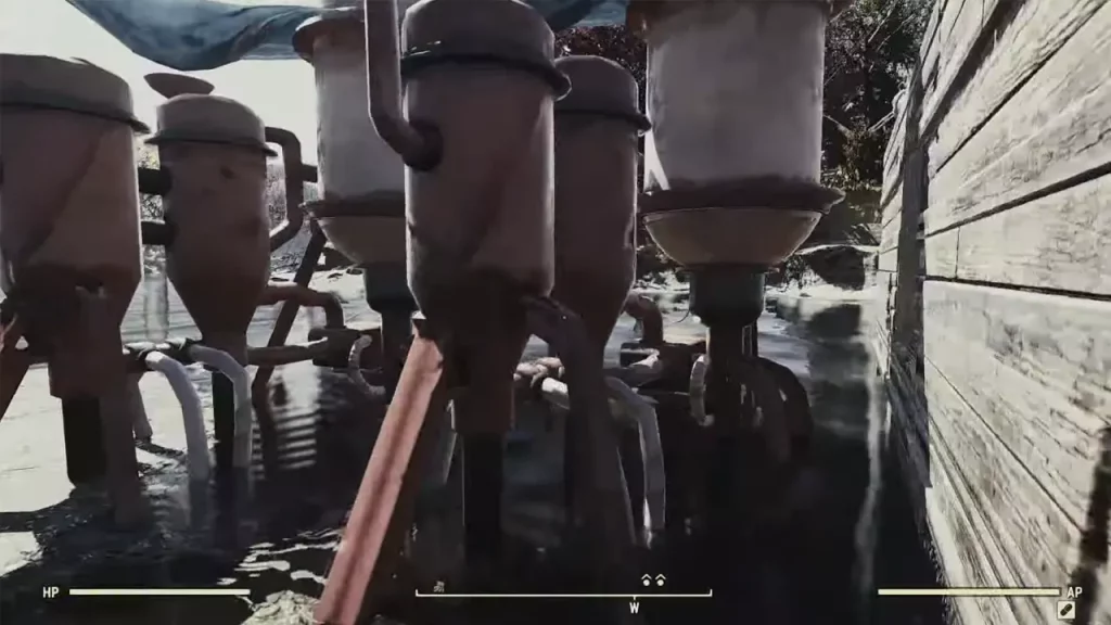Fallout 76에서 정수기로 정제수를 만드는 방법