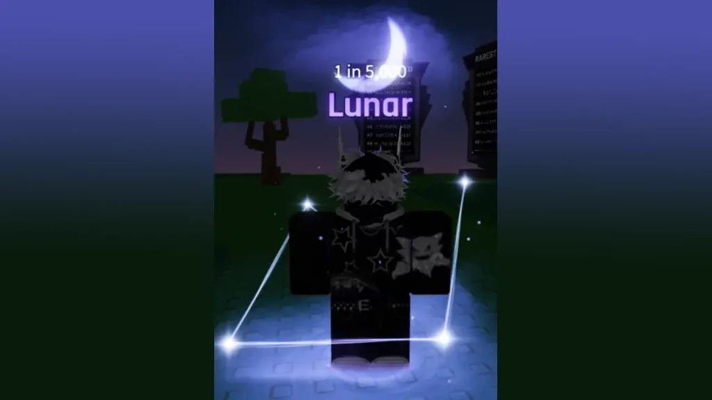 Roblox Sol's RNG How To Get Lunar Aura