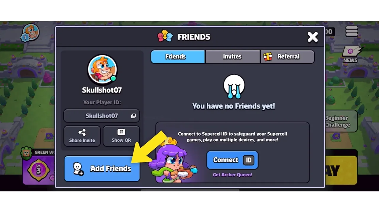 how to add friends in squad busters