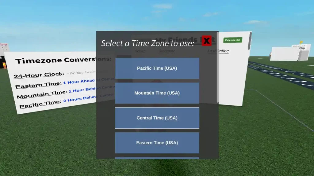 check users last online timezone time