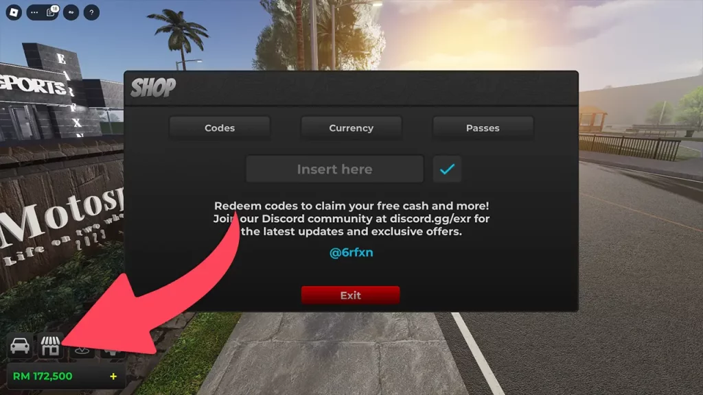 How to Redeem Codes in The Ride