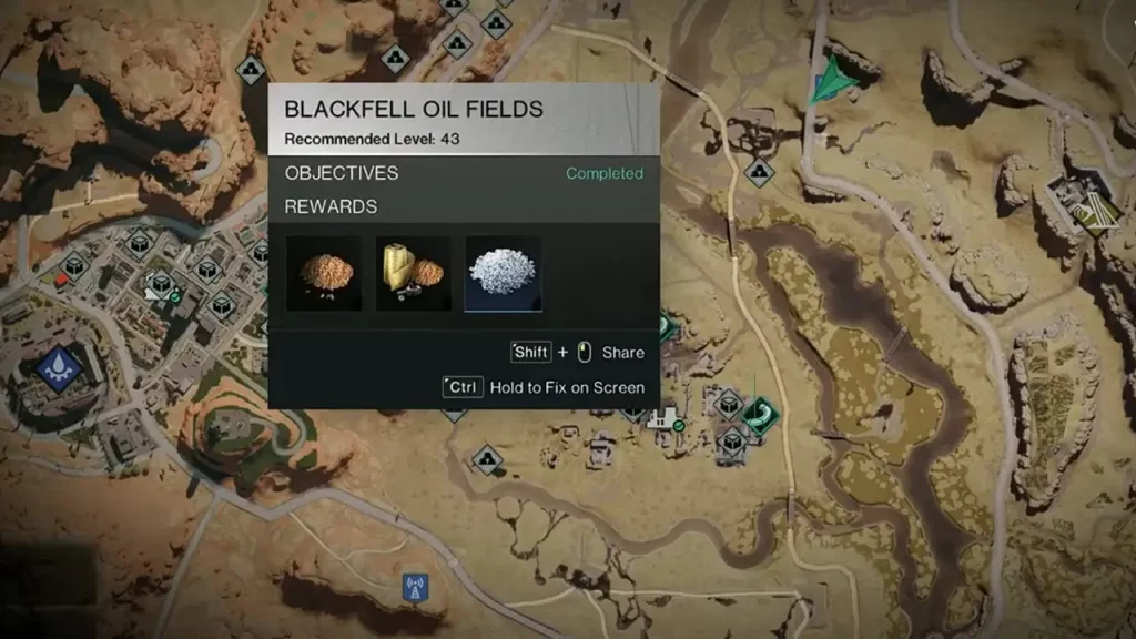 blackfell oil fields